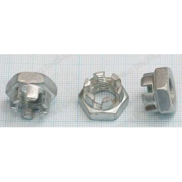 Гайка М12*1,25 рулевой тяги корончатая ВАЗ 2108 <b>БелЗАН 21080-3414078-008 2</b>