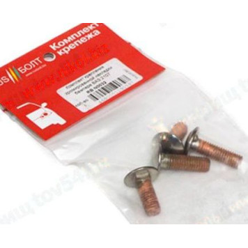 Набор крепежа хромированной накладки бампера ВАЗ 2107 <b>БЕЛЗАН RB N0032</b> в упаковке RUS БОЛТ