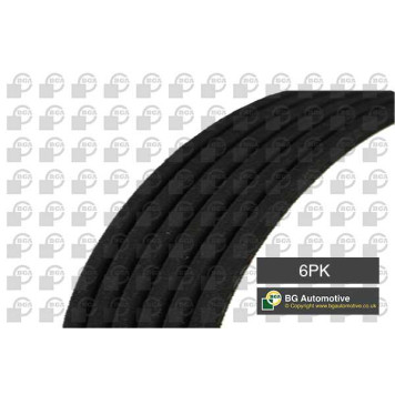 Ремень поликлиновой <b>BGA 6PK1210</b>