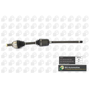 Вал приводной <b>BGA DS0911RA</b>