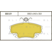 Колодки тормозные дисковые <b>BLITZ BB0109</b>