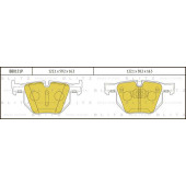 Колодки тормозные дисковые <b>BLITZ BB0151P</b>