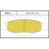 Колодки тормозные дисковые <b>BLITZ BB0164</b>