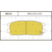 Колодки тормозные дисковые <b>BLITZ BB0169</b>