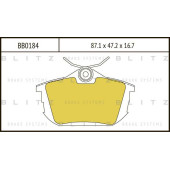 Колодки тормозные дисковые <b>BLITZ BB0184</b>