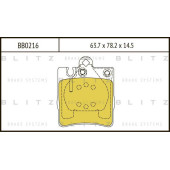 Колодки тормозные дисковые <b>BLITZ BB0216</b>