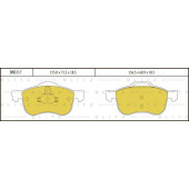 Колодки тормозные дисковые <b>BLITZ BB0217</b>