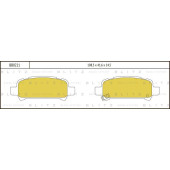 Колодки тормозные дисковые <b>BLITZ BB0221</b>