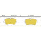 Колодки тормозные дисковые <b>BLITZ BB0231</b>