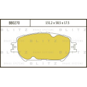Колодки тормозные дисковые <b>BLITZ BB0270</b>
