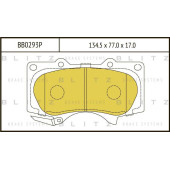 Колодки тормозные дисковые <b>BLITZ BB0293P</b>