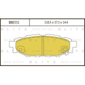 Колодки тормозные дисковые <b>BLITZ BB0331</b>