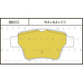 Колодки тормозные дисковые <b>BLITZ BB0332</b>
