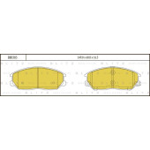 Колодки тормозные дисковые <b>BLITZ BB0383</b>