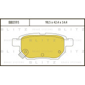 Колодки тормозные дисковые <b>BLITZ BB0393</b>