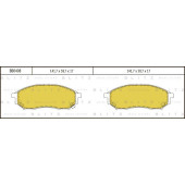 Колодки тормозные дисковые <b>BLITZ BB0408</b>