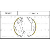 Колодки тормозные барабанные зад FORD Focus 04-> <b>BLITZ BB5042</b>