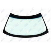 Стекло ветровое/лобовое ВАЗ 2110, 2170 Приора полоса, шелкография, атермальное, триплекс ЗАВОД AGC оригинал <b>БОРСТЕК 4030000</b>