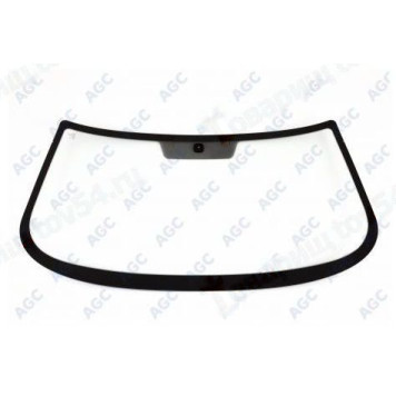 Стекло ветровое/лобовое ВАЗ 2123 Нива Шевроле шелкография, триплекс, держ.зеркала ЗАВОД AGC оригинал <b>БОРСТЕК 4030878</b>