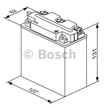 Аккумулятор BOSCH 0 092 M4F 210-1