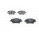 Колодки тормозные дисковые передние <b>BOSCH 0986494792</b>