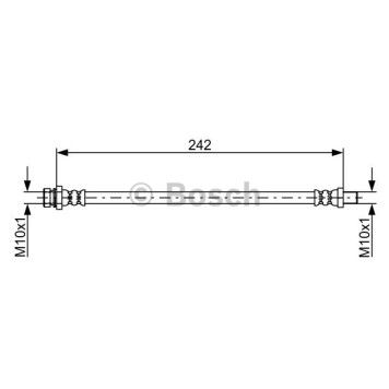 Шланг тормозной <b>BOSCH 1987481895</b>