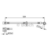 Тормозной шланг левый передний <b>BOSCH 1987481975</b>