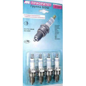 Свеча зажигания  ВАЗ 2108-2110 карб. А17ДВР (0,5) комплект 4шт в блистере г.Энгельс (2108-3707010)