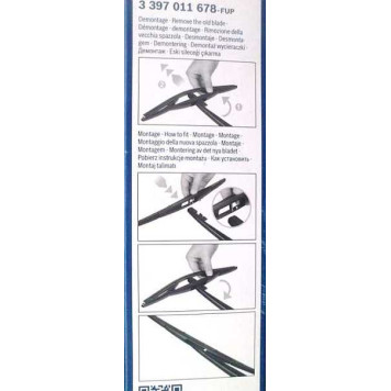 Щетка стеклоочистителя BOSCH 3 397 011 678-5