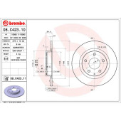 Диск тормозной <b>BREMBO 08.C423.11</b>