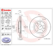 Диск тормозной <b>BREMBO 09.C545.11</b>