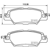 Колодки тормозные <b>BREMBO P49053</b>