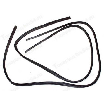 Уплотнитель двери ВАЗ 1118 задн (2шт) <b>БРТ 1118-6207018-10Р</b>