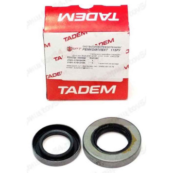 Сальник КПП ВАЗ 2101 (компл.2шт) 115Р <b>БРТ 115РУ</b> (2101-1701043 + 2101-1701210)