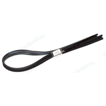 Уплотнитель опускного стекла УАЗ-452, 3741 передней двери (бархотка) <b>БРТ 3741-6103254Р</b>