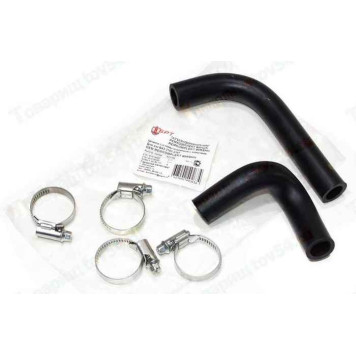 Патрубок печки ВАЗ 2101 (2шт) с хомутами <b>БРТ 85РШХ</b>