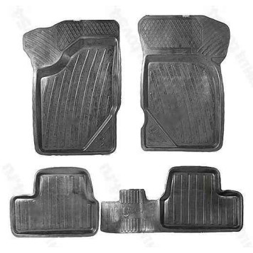 Ковры салона ВАЗ 1118 Калина резин <b>БРТ КОМПЛЕКТ КРКР</b>