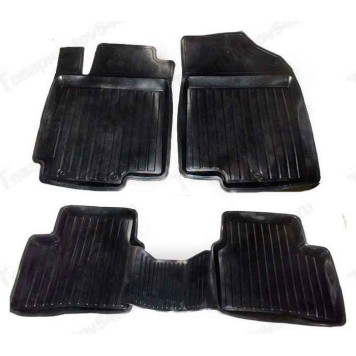 Ковры салона Hyundai Solaris (2010-) резин <b>БРТ RВНUN-0036-0039Р</b>