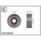 Ролик поликлин.ремня <b>CAFFARO 500357</b>