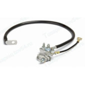 Провод АКБ '-' ВАЗ 1118 Калина (L=505мм) клемма 3х-конт <b>CARGEN 1118-3724080</b>