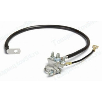 Провод АКБ '-' ВАЗ 1118 Калина (L=505мм) клемма 3х-конт <b>CARGEN 1118-3724080</b>