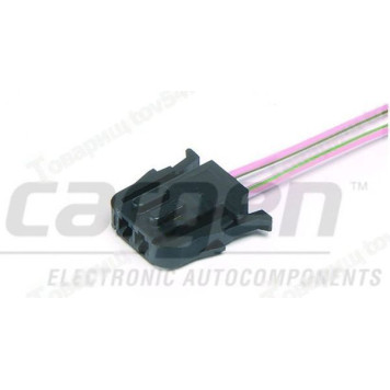 Колодка задней скорости ВАЗ 1117, 1118, 1119 Калина (ручник) 2-конт. гнездовая с проводами <b>CARGEN АХ-324</b>