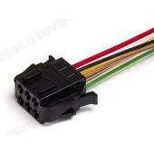 Колодка реле задних противотуманных фонарей ВАЗ 2110-2115 с проводами <b>CARGEN АХ-340-6</b>