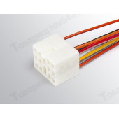 Колодка выключателя аварийной сигнализации ВАЗ 2108-2112, 1117-1119 Калина, 2123 Калина с проводами <b>CARGEN АХ-369-2</b>