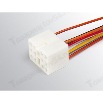 Колодка выключателя аварийной сигнализации ВАЗ 2108-2112, 1117-1119 Калина, 2123 Калина с проводами <b>CARGEN АХ-369-2</b>