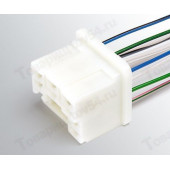 Колодка подрулевого переключателя света ВАЗ 2108-2115,1117-1119, 2123, 2170, с проводами <b>CARGEN АХ-370-1</b>