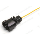 Колодка датчика давления (температуры) масла ВАЗ 1117-1119, 2170 с проводом <b>CARGEN АХ-433</b>