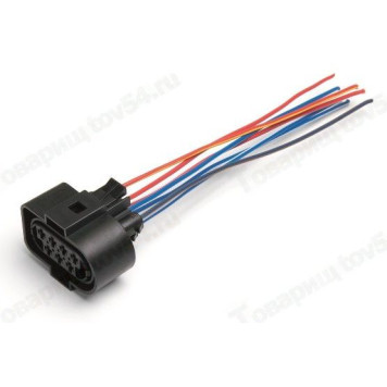 Колодка блок-фары ВАЗ 1117-1119, с проводами <b>CARGEN АХ-435</b>