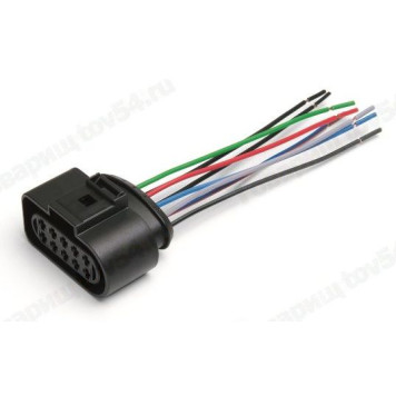 Колодка блок-фары ВАЗ 2170, с проводами <b>CARGEN АХ-436</b>