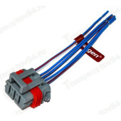 Колодка жгута форсунок ВАЗ гнездовая 5 конт. с проводами <b>CARGEN АХ-439</b>